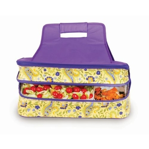 Entertainer Hot and Cold Food Carrier, Buttercup