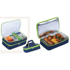 Entertainer Hot and Cold Food Carrier, Navy