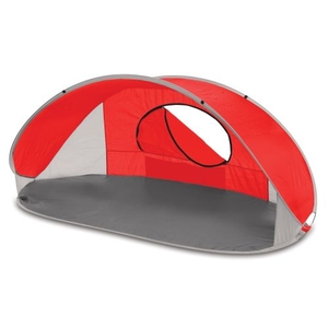 Manta Sun Shelter-Red With Grey Accents