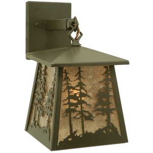 7" W Stillwater Tall Pines Hanging Wall Sconce