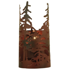 5.5" W Tall Pines Wall Sconce
