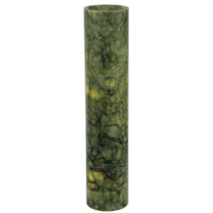 3.4" W X 15.75" H Cylinder Jadestone Green Flat Top Candle Cover