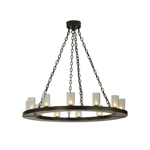 42" W Loxley 12 Lt Chandelier