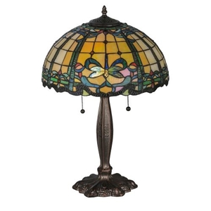 24" H Dragonfly Trellis Table Lamp