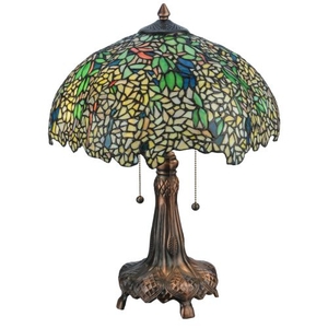 22" H Tiffany Laburnum Table Lamp