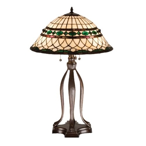 30" H Tiffany Roman Table Lamp