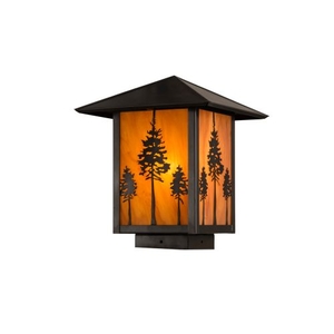 9" Sq Great Pines Deck Light
