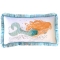 Mermaid Embroidered Pillow