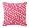 Marcella Pink Bargello Pillow
