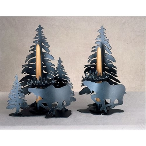 Moose On The Loose Candle Holder