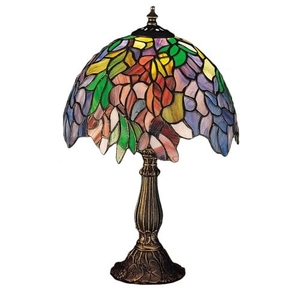 15.5" H Tiffany Laburnum Accent Lamp
