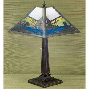 21.5" H Bear Creek Table Lamp