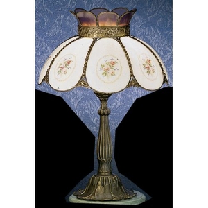 22" H Rose Bouquet Table Lamp