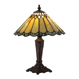 15.5" H Carousel Jadestone Accent Lamp