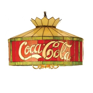 24" W Coca-Cola Pendant