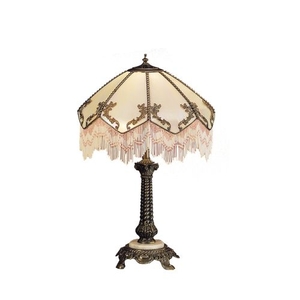 28.5" H Regina Fringed Table Lamp