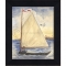 Boy In Sailboat Framed Ship Art