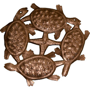 Four Turtles Sculpture