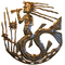 Mermaid With Trumpet Sculpture
