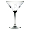 Marlin Etched Martini Glass Set