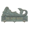 Personalized Mermaid Hook Plaque, Bronze Verdigris