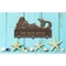 Personalized Mermaid Hook Plaque, Bronze / Gold