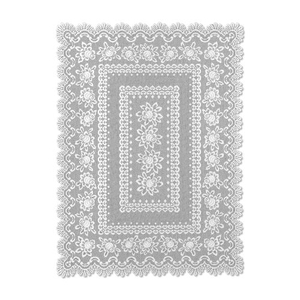 Rose 60X108 Rectangle Tablecloth, Off/White