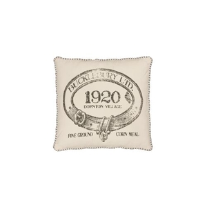 Downton Village 1920 Pillow, Cream Iron