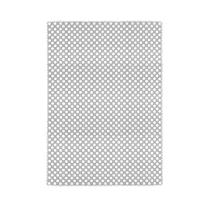 Polka Dot 58X84 Tablecloth, White