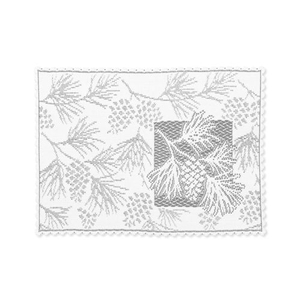 Woodland 14X20 Placemat, White
