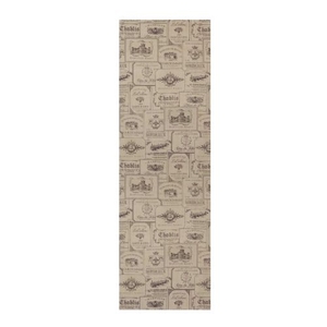 Wine Labels 17X54 Table Runner, Natural
