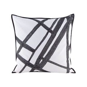 Intersections Pillow With Goose Down Insert