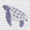 Sea Life Collection III Embroidery Linen Guest Towel