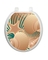 Starfish And Seashells Toilet Seat Decoration