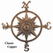 Compass Outdoor Wall Decor