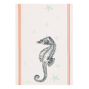 Seahorse And Sea Star Kitchen Towel