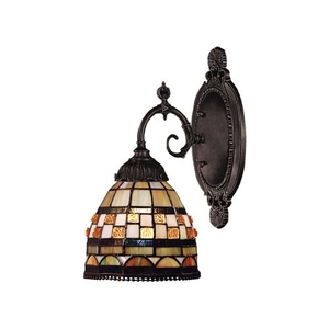 Mix-N-Match 1 Light Wall Sconce In Classic Bronze