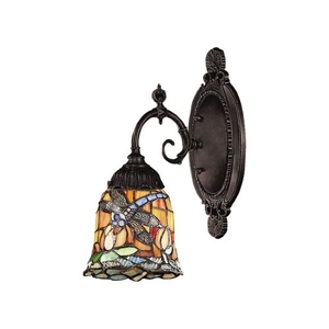 Mix-N-Match 1 Light Wall Sconce In Tiffany Bronze