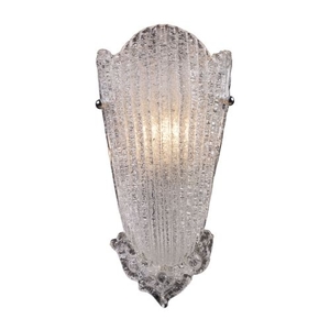 Providence 1 Light Wall Sconce In Silver Leaf