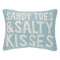 Sandy Toes And Salty Kisses Pillow