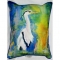 D&B'S Blue Heron Indoor Outdoor Pillow