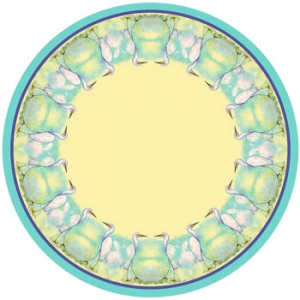Egret Round Table Cloth