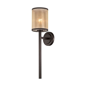 Diffusion 1 Light Wall Sconce In Oil Rubbed Bronze