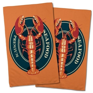 Lobster Seafood Hand Towel (Set Of 2)