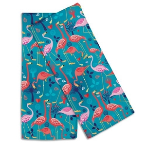 Flamingo Love Hand Towel (Set Of 2)
