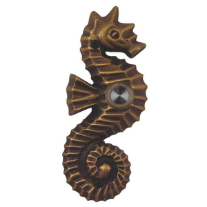 Seahorse Brass Doorbell