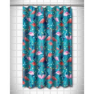 Flamingo Love Shower Curtain