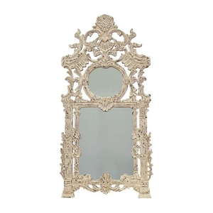 Two Connection Mirror, Signature Antique White