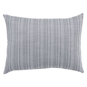 Hammock Black / White Stripe Indoor / Outdoor Throw Pillow 13 x 18 inch