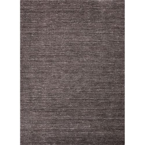 Elements Handmade Solid Dark Gray Area Rug (9'6"  x  13'6")